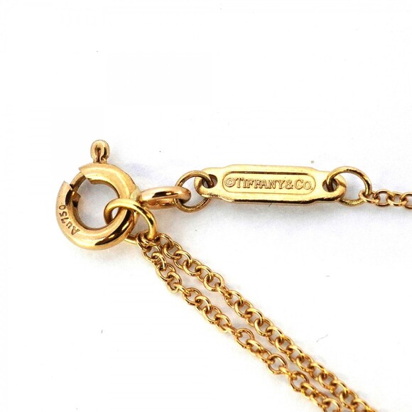 Tiffany T Smile Small Necklace in 18KYG Yellow Gold for Women - Picture 4 of 7